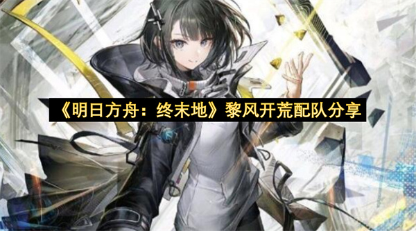 《明日方舟：终末地》黎风开荒配队分享