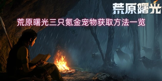 荒原曙光三只氪金宠物获取方法一览