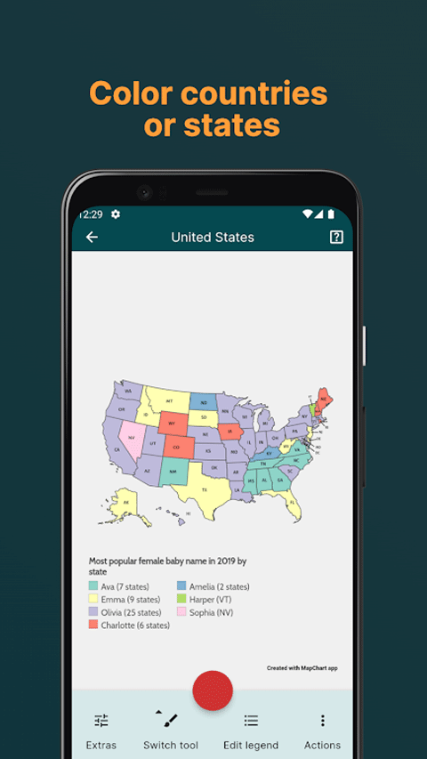 MapChart中文版截图2