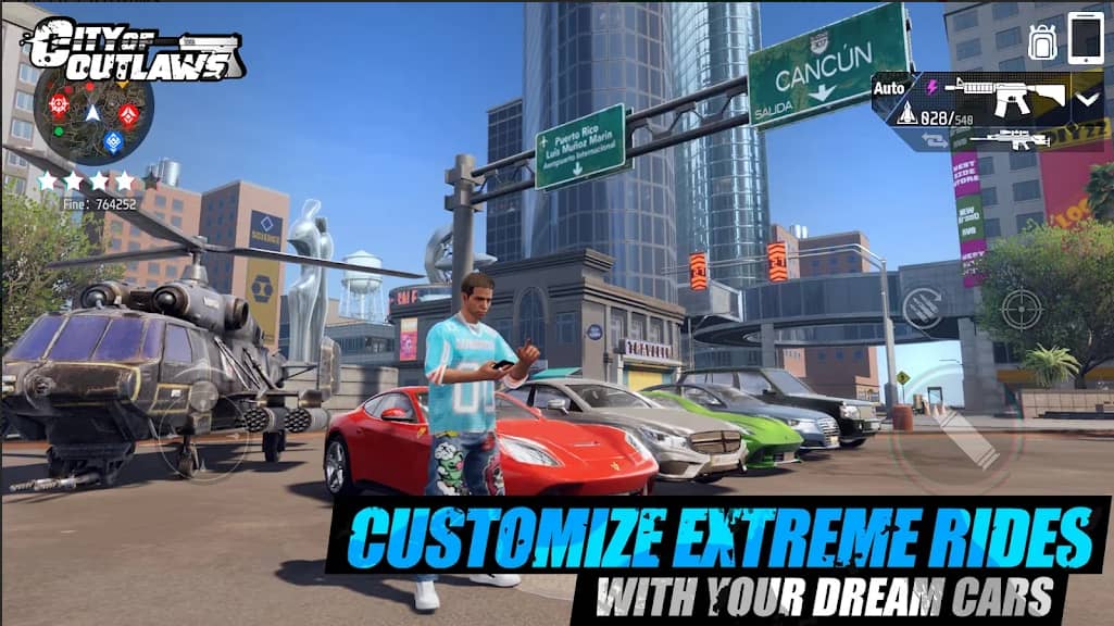 亡命徒之城国际服截图1