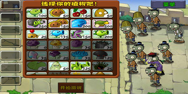 植物大战僵尸长城版截图2