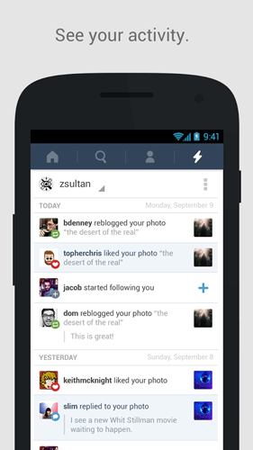 Tumblr客户端截图3