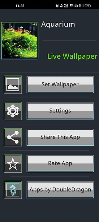 水族馆动态壁纸汉化版截图3