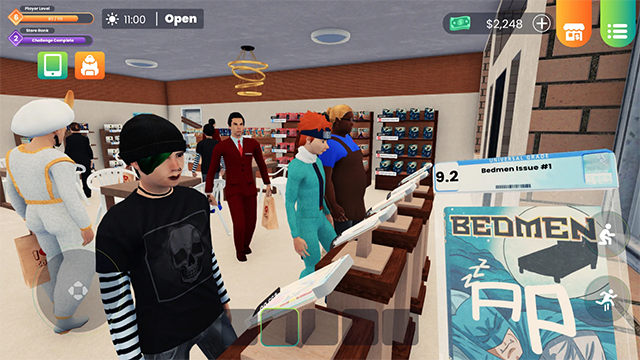 漫画书店模拟器手机版截图4