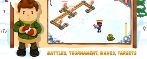 山谷雪战游戏特色