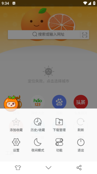 桔子浏览器手机版截图4