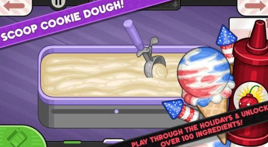 老爹圣代曲奇店HD版截图1