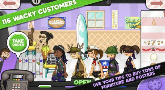 老爹圣代曲奇店HD版截图2