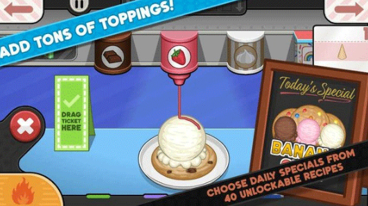 老爹圣代曲奇店HD版截图4