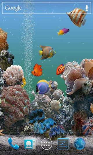 水族馆动态壁纸(桌面屏保)汉化版下载截图1
