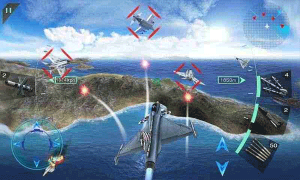 空中决战3D中文手机版下载截图1