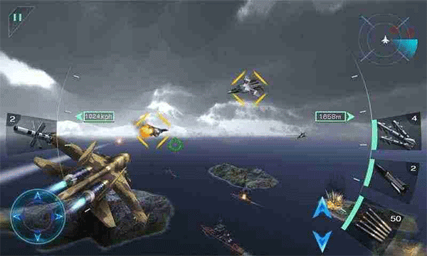空中决战3D中文手机版下载截图4