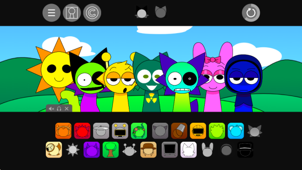 Sprunki Pyramixed模组正式版截图1