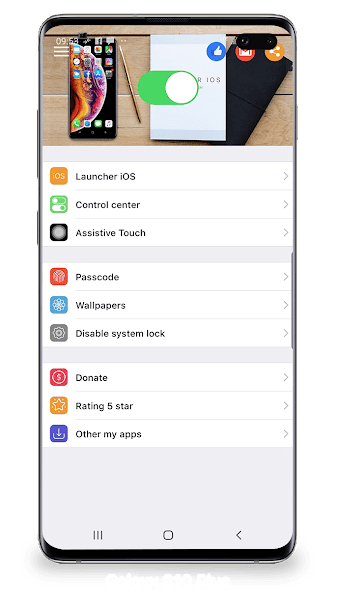 高仿ios锁屏中文版截图1
