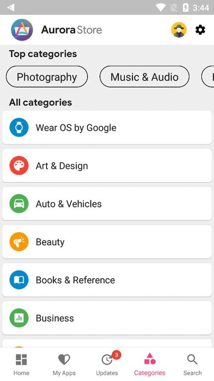 aurora store中文版截图1
