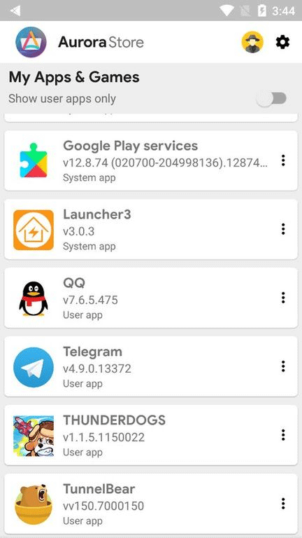 aurora store中文版截图3