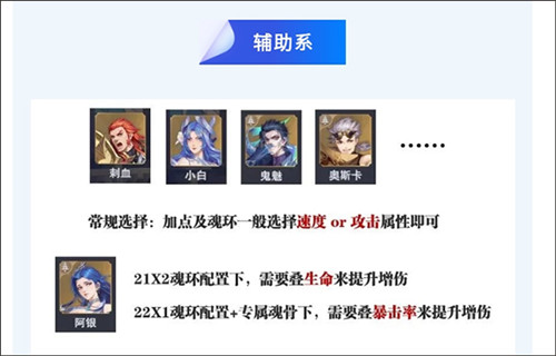 斗罗大陆魂师对决魂环属性及魂师加点攻略5