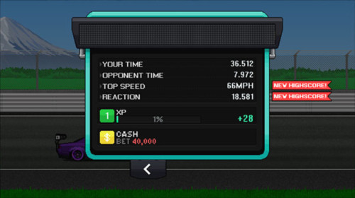 像素赛车手游戏图片9