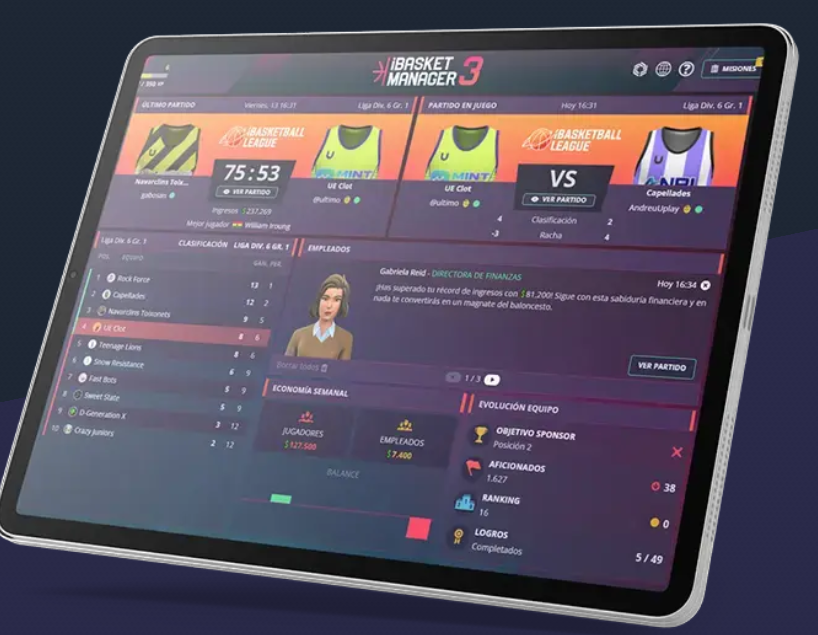 掌上篮球经理3中文版