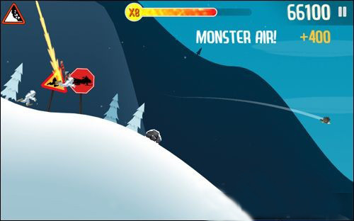 滑雪大冒险华为版游戏攻略4