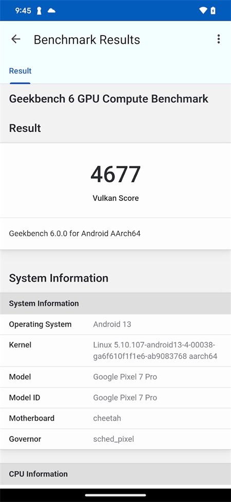 Geekbench6安卓版截图4