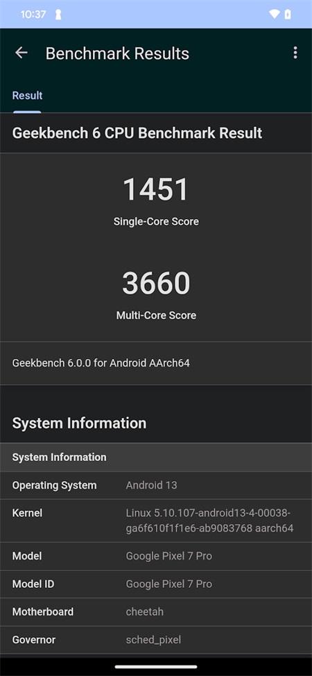 Geekbench6安卓版截图1