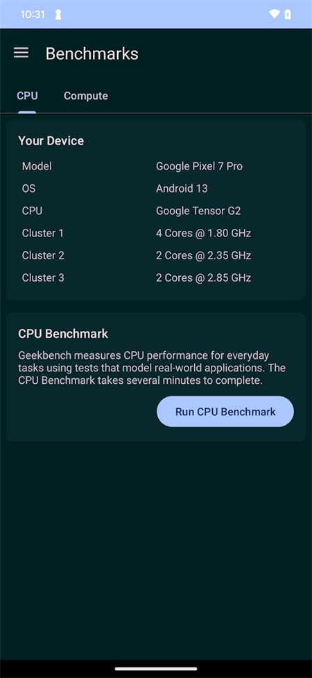 Geekbench6安卓版截图2