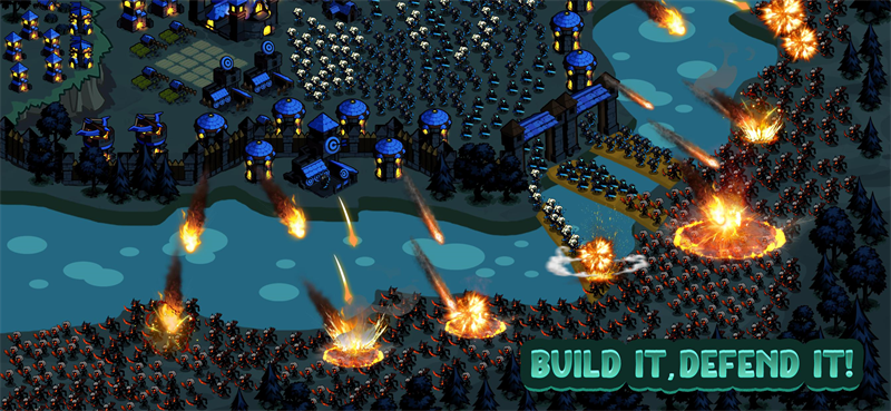 暗影王国前线战争TD中文版截图2