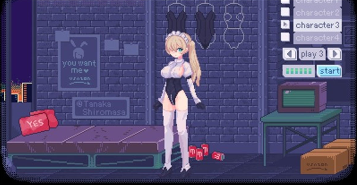 像素兔女郎汉化版截图1