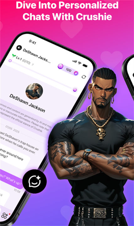 Crushie AI聊天软件截图1