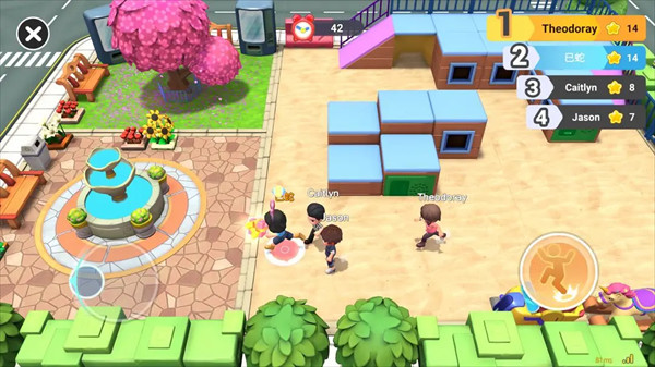 男生女生向前冲游戏