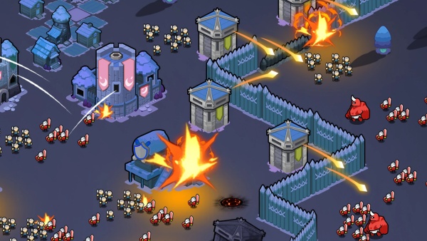 夜幕王国边境塔防中文版截图1