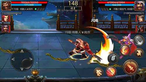 三国战纪无双张飞疾风杀戮技能演示