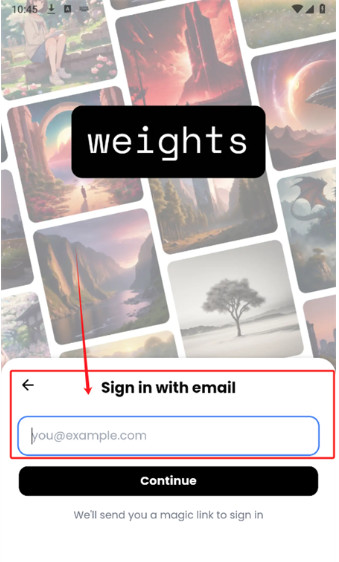 WeightsAI手机版怎么登录1