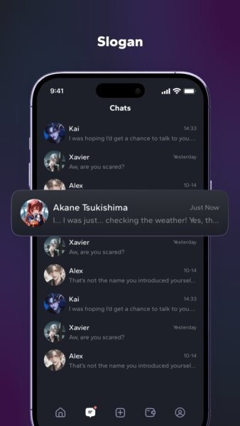 Feelin AI聊天app正版截图2