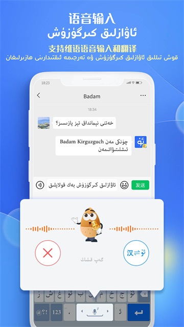 Badam维语输入法手机版截图4