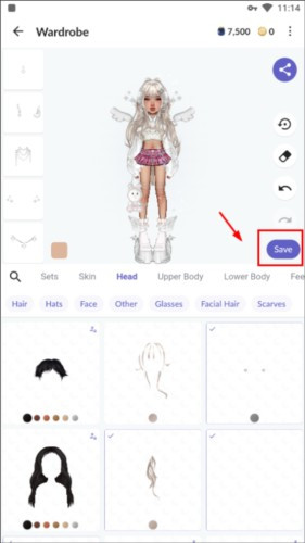 永远的天空虚拟装扮国际版怎么保存装扮套装2