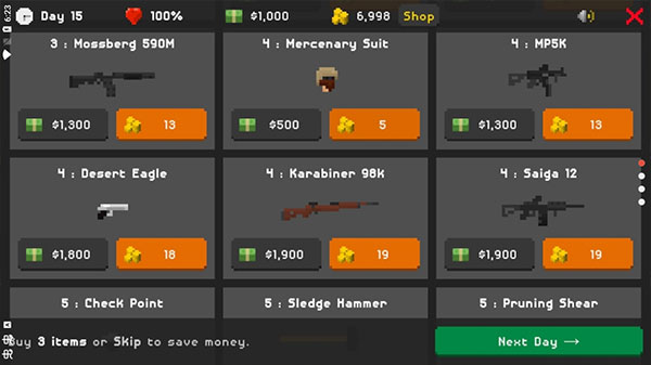 僵尸射击与防御中文版截图3