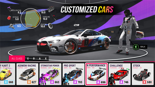 拉力地平线汉化版截图3