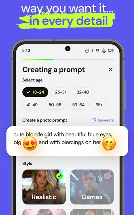 Lust AI女友聊天软件截图2