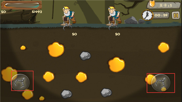 双人黄金矿工疯狂版