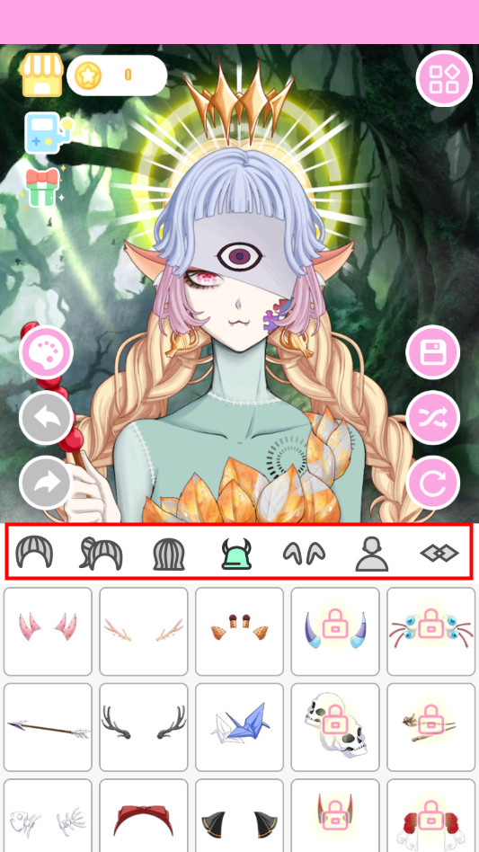 怪物女孩换装游戏怎么玩3