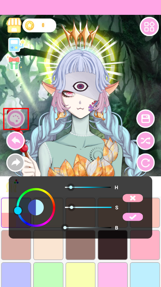 怪物女孩换装游戏怎么玩4