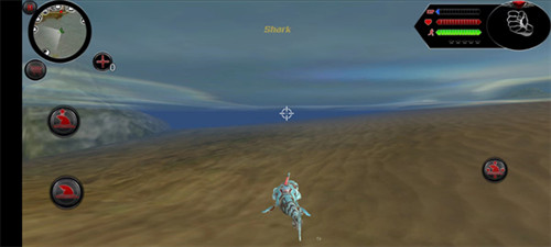 变形鲨鱼机器人游戏截图