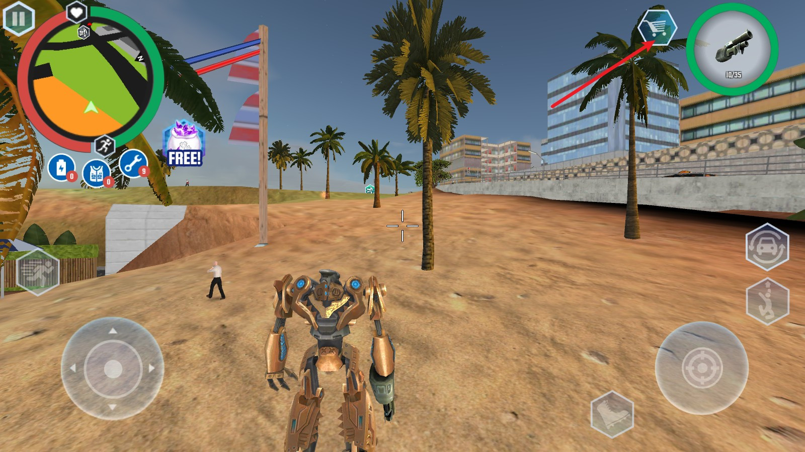 变形鲨鱼机器人安卓版