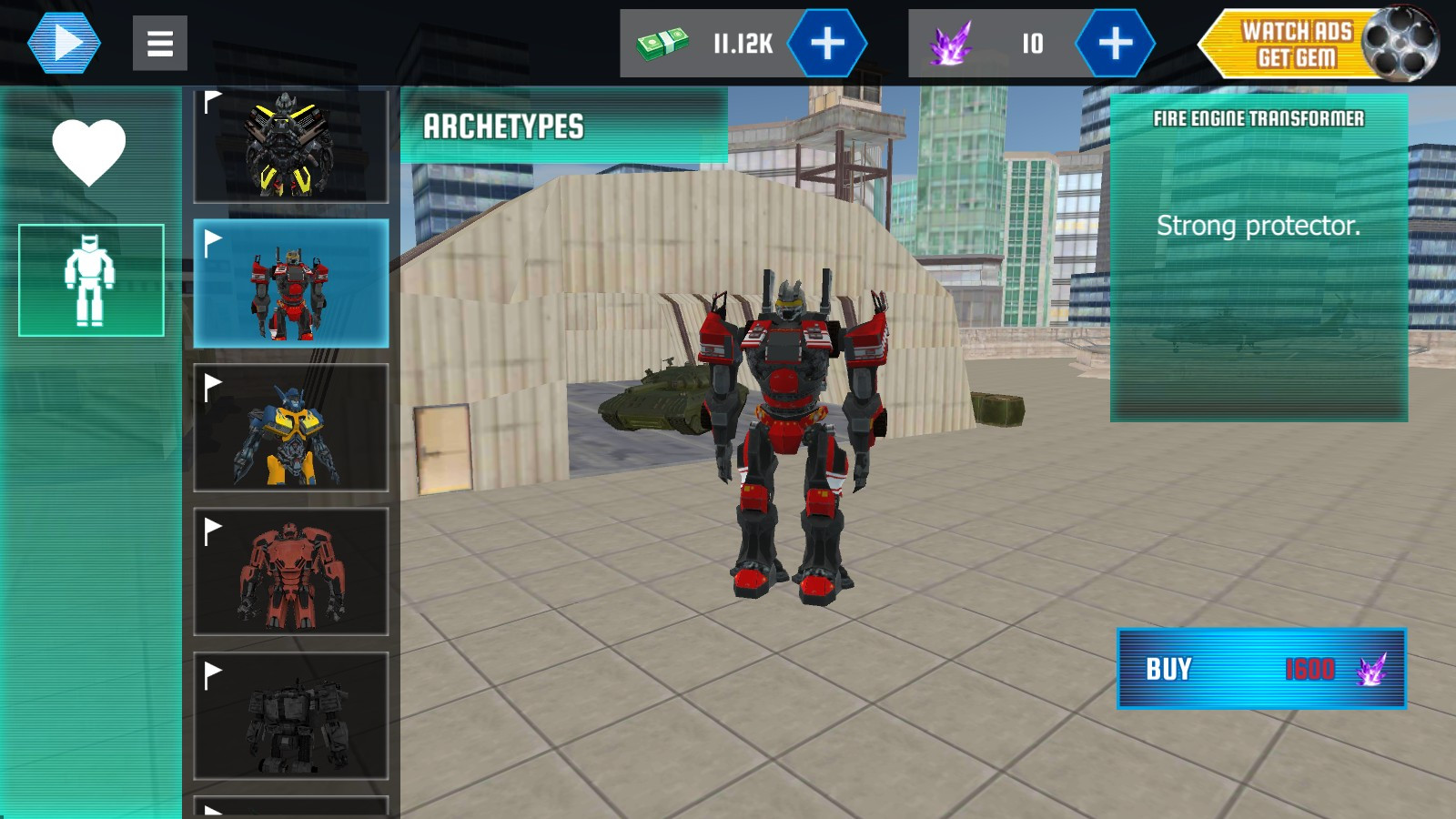 变形鲨鱼机器人安卓版