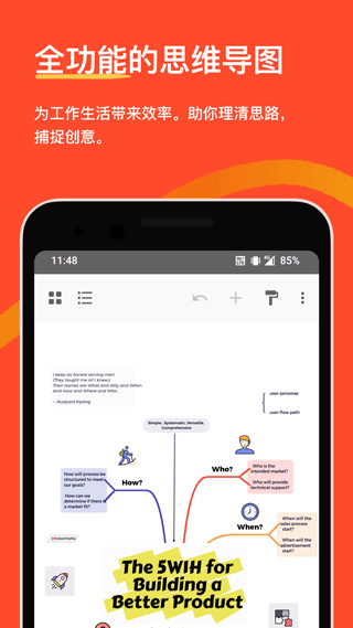 xmind思维导图中文版