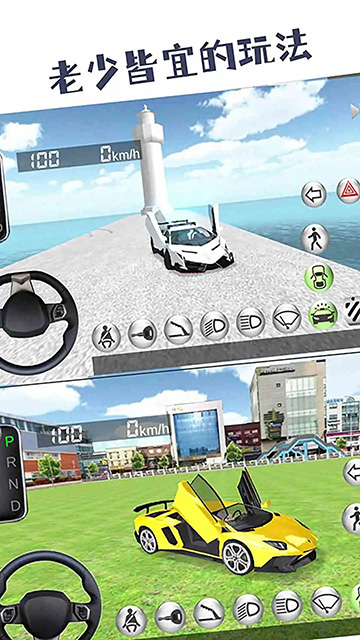 真实驾驶模拟器3D汉化版截图1