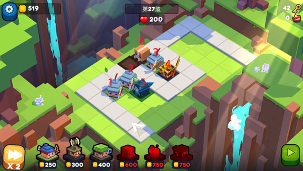 方块塔防中文版怎样玩1